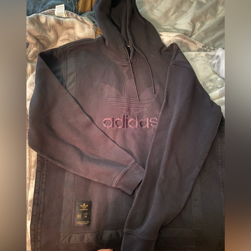 Black adidas hoodie